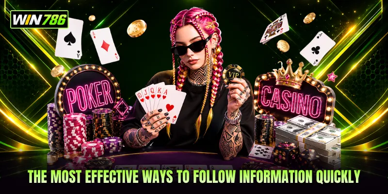 The most effective ways to follow information quickly